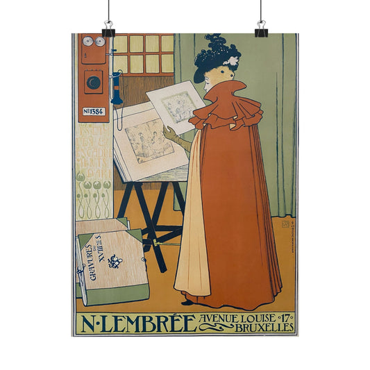 N. Lembrée, Encadrements - Théo Van Rysselberghe (1897) - Wall Poster Print