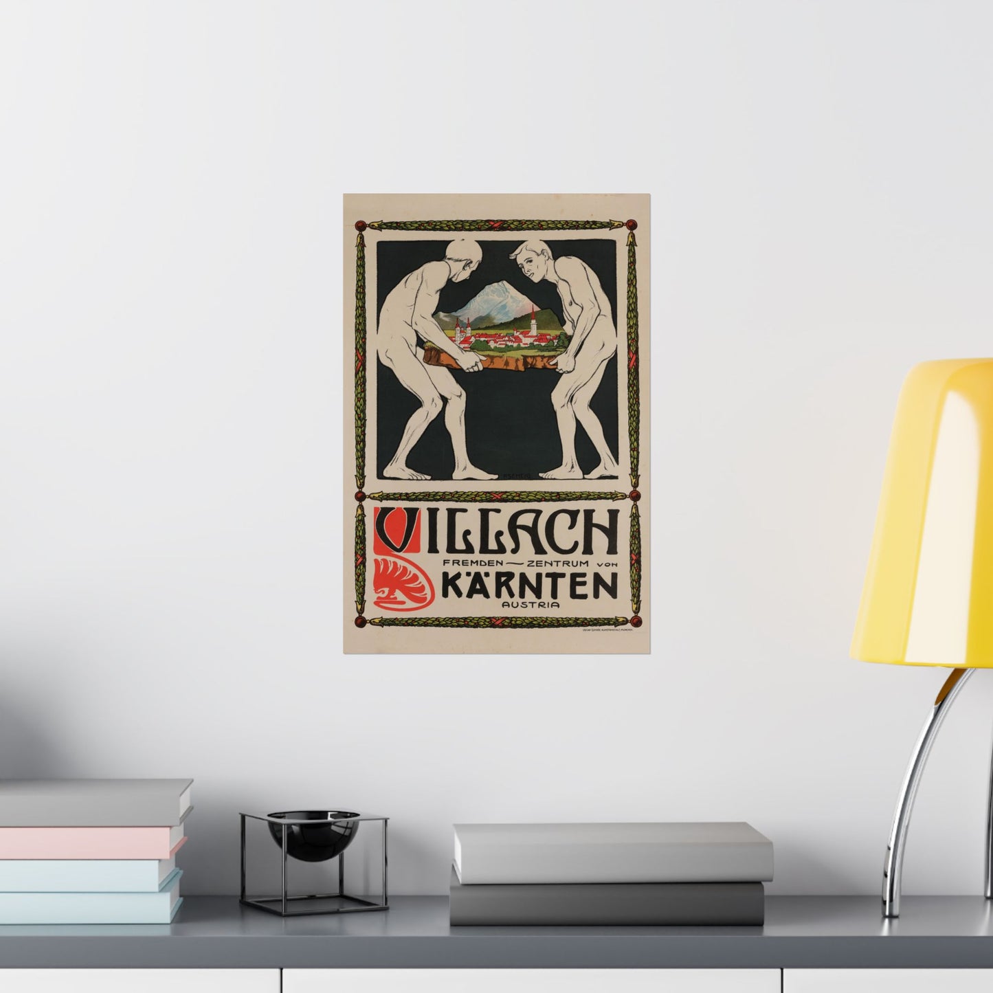 Villach - Kärnten (Carinthia) - Pietro A. Sencig (c. 1900s) - Wall Poster Print