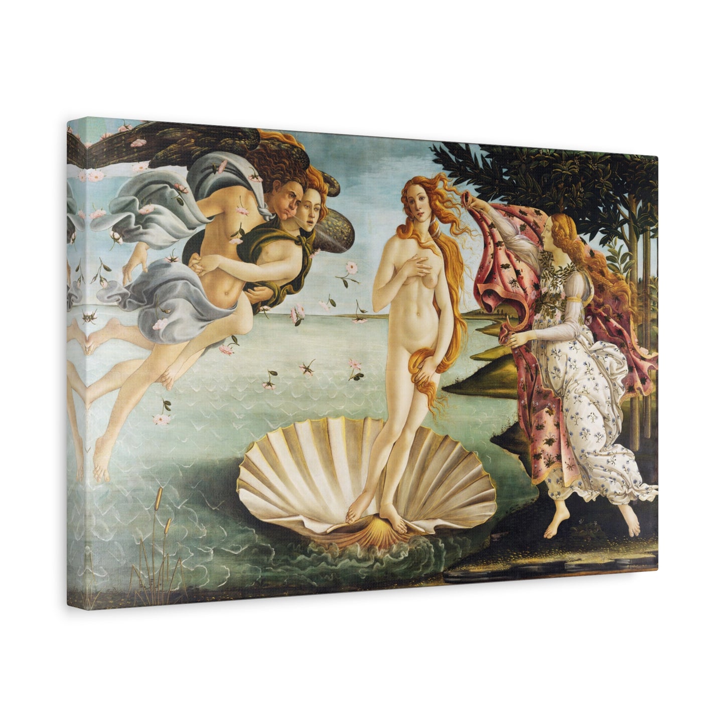 The Birth of Venus - Sandro Botticelli (c. 1485-1486) - Stretched Canvas Print