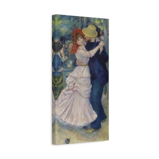 Dance at Bougival - Pierre-Auguste Renoir (1883) - Stretched Canvas Print