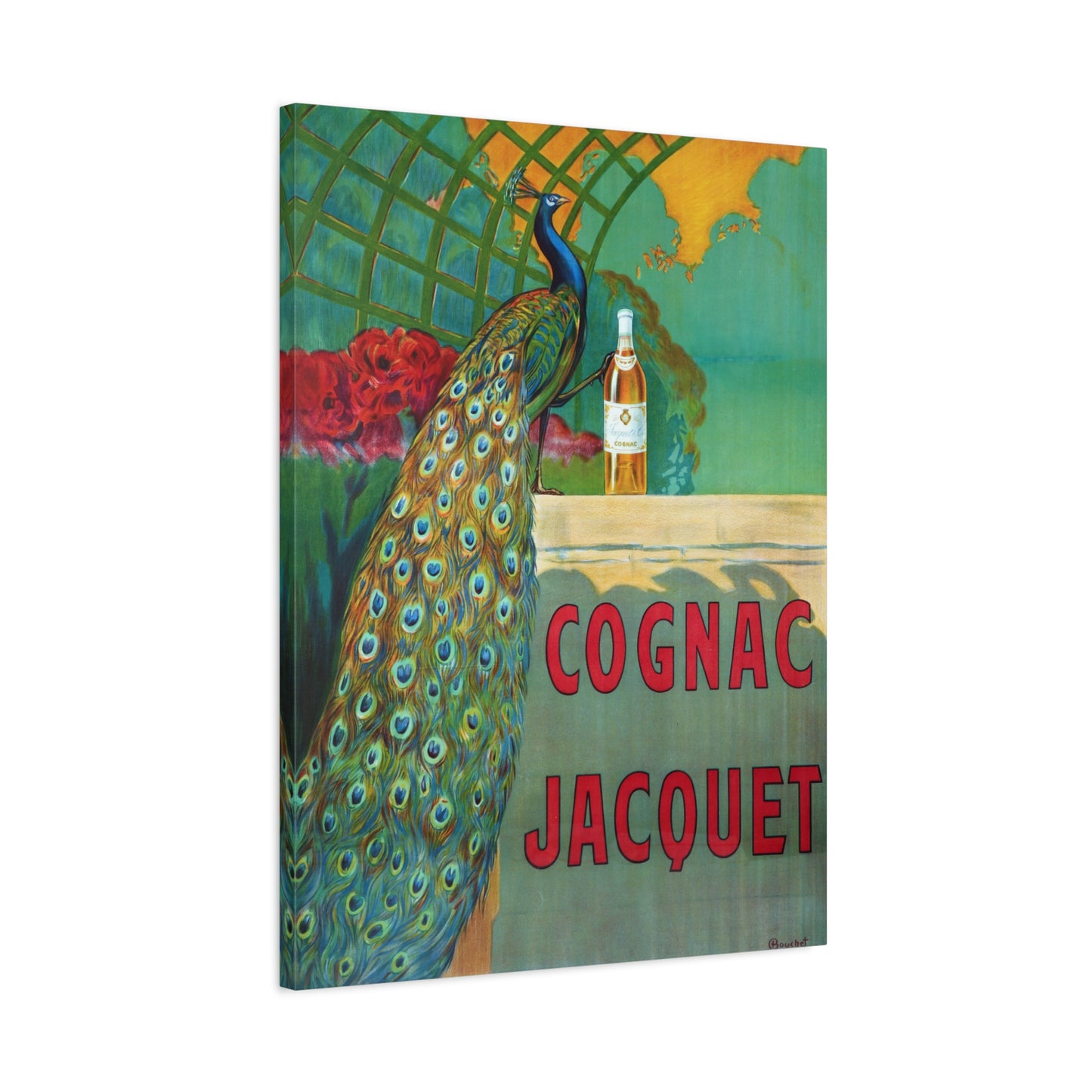Cognac Jacquet - Camille Bouchet- Stretched Canvas Print
