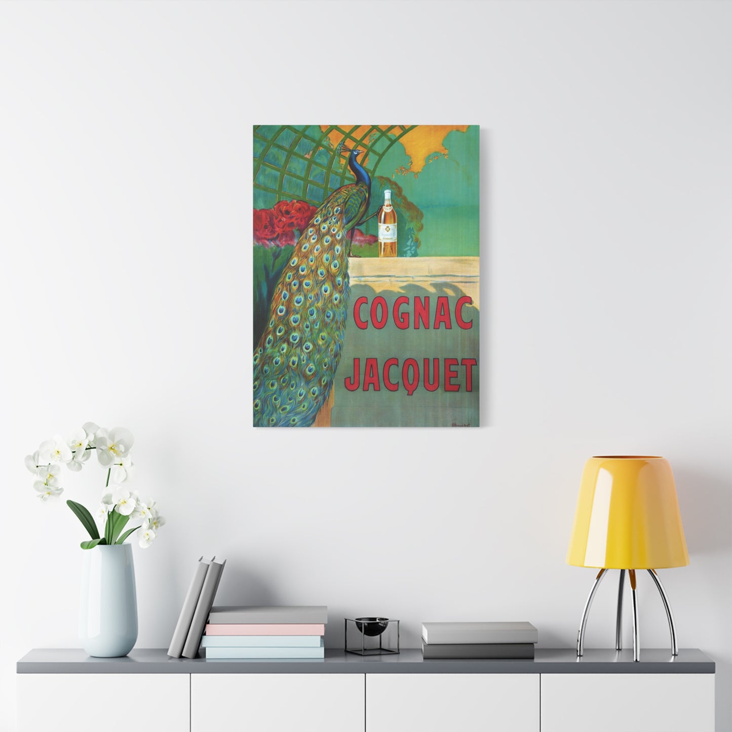 Cognac Jacquet - Camille Bouchet- Stretched Canvas Print