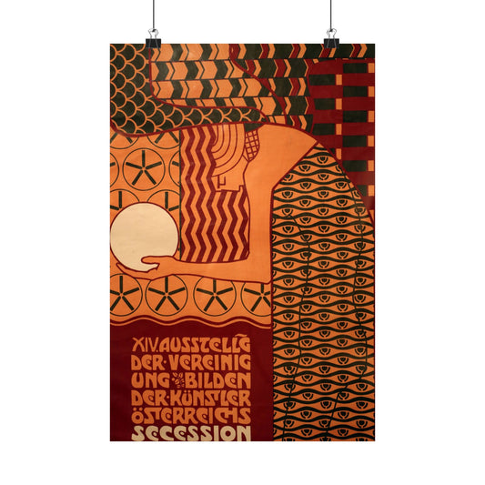 The 14th Vienna Secession Exhibition - Alfred Roller (1902) - Wall Poster Print