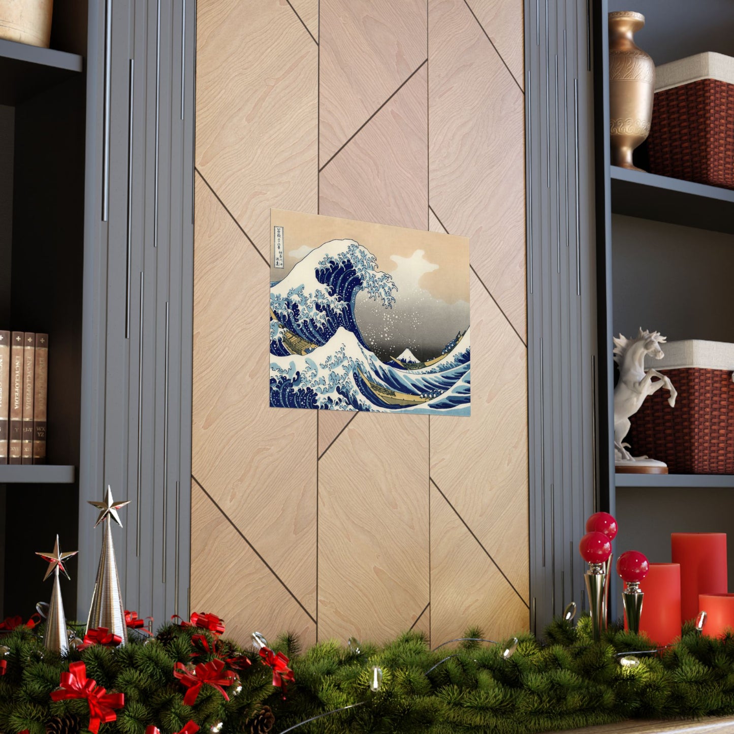 The Great Wave off Kanagawa (from Thirty-Six Views of Mount Fuji) - Katsushika Hokusai - Wall Poster Print