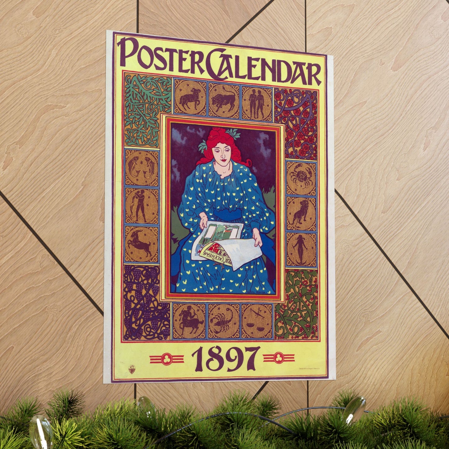Poster Calendar - Louis John Rhead (1897) - Wall Poster Print