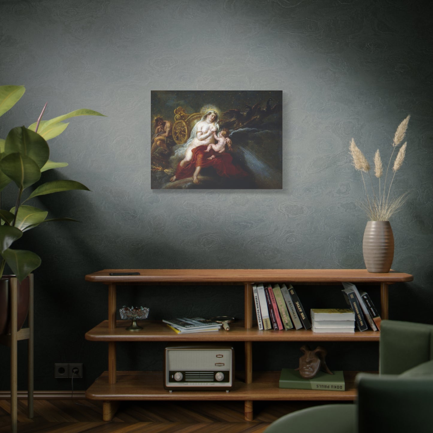 The Birth of the Milky Way - Peter Paul Rubens (c. 1636-1638) - Stretched Canvas Print