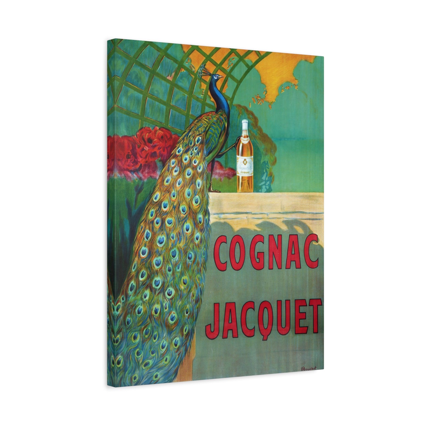 Cognac Jacquet - Camille Bouchet- Stretched Canvas Print