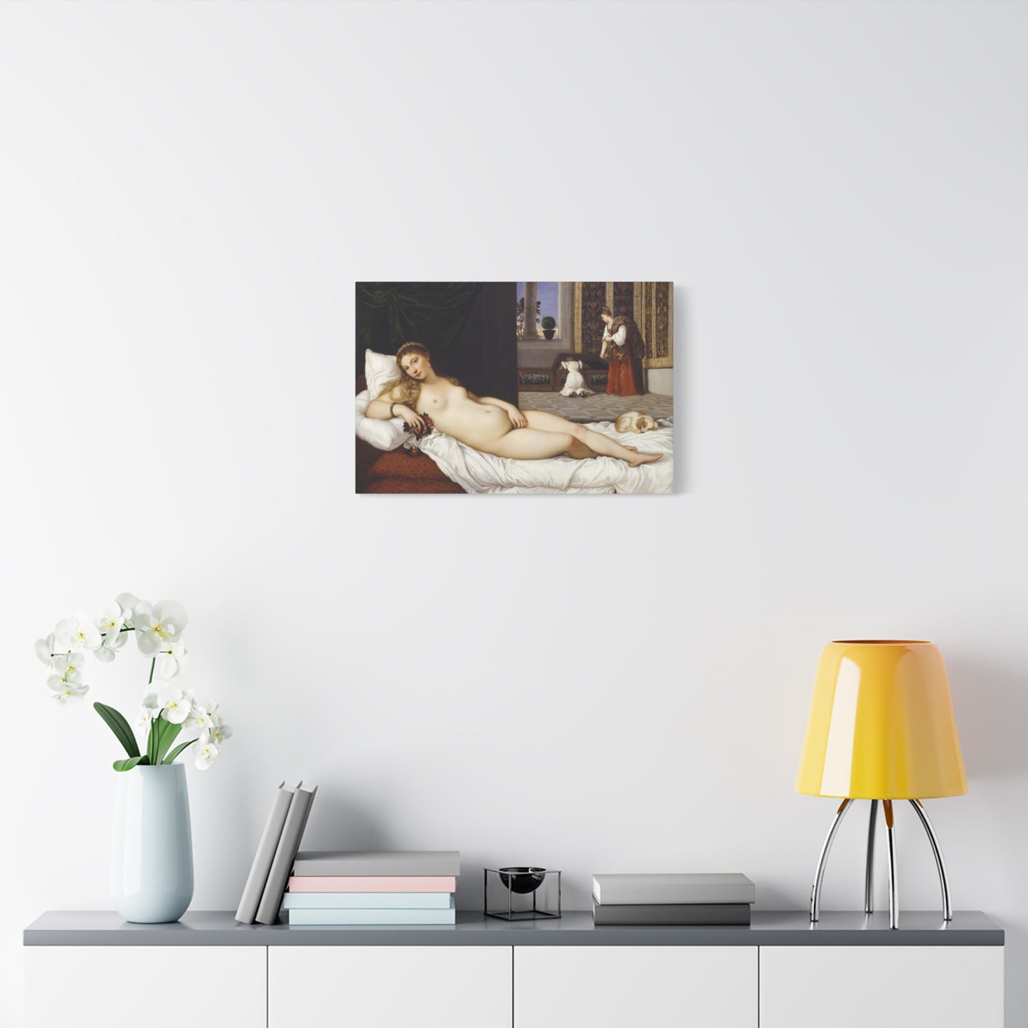 Venus of Urbino - Titian (1538) - Stretched Canvas Print