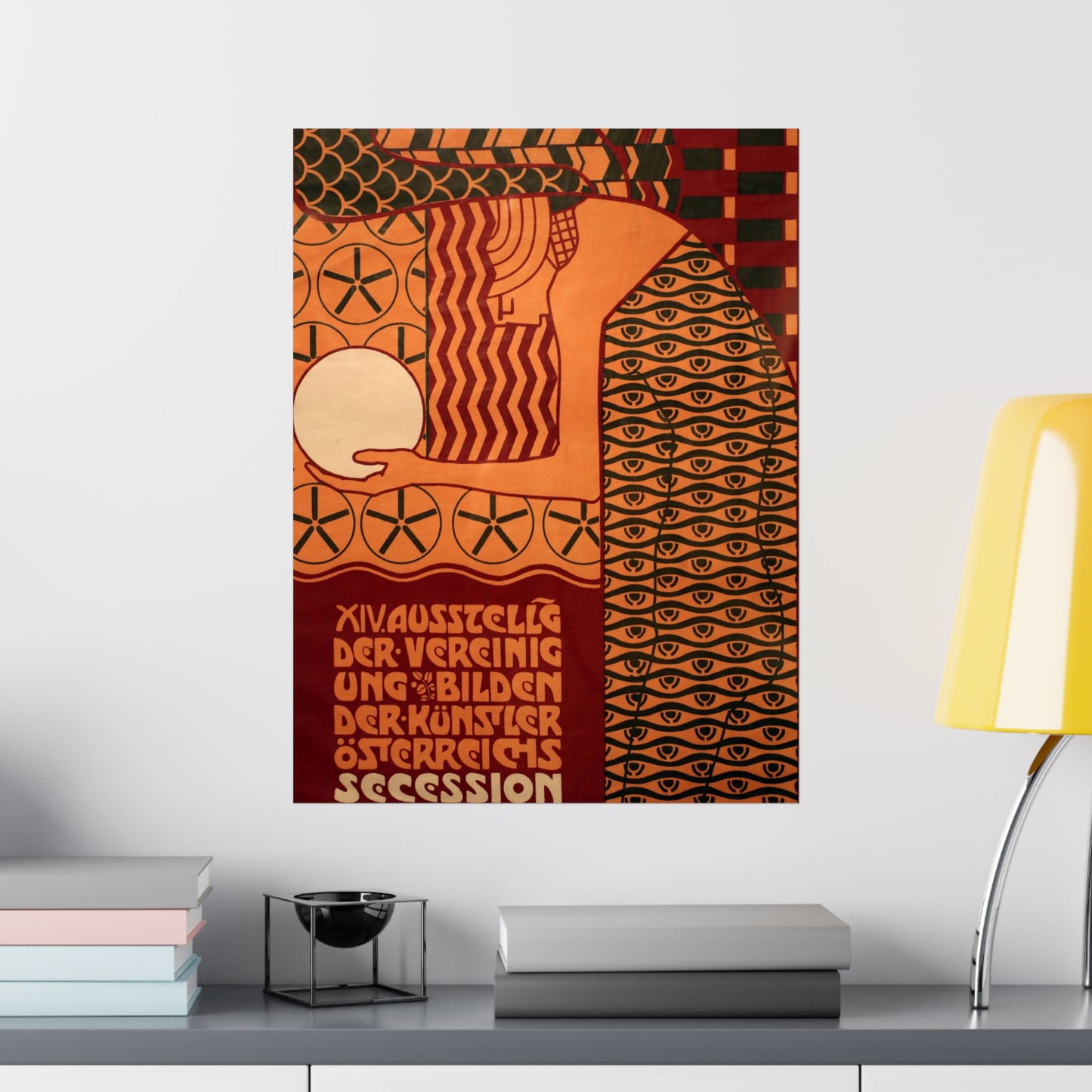 The 14th Vienna Secession Exhibition - Alfred Roller (1902) - Wall Poster Print